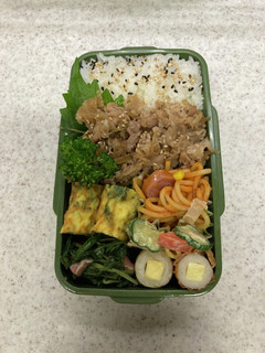 中学生 お弁当74日目-レシピのメイン写真