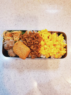 高校生弁当覚え書き261二色そぼろ弁当-レシピのメイン写真