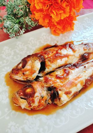のどぐろの梅煮～魚の駅生地～-レシピのメイン写真