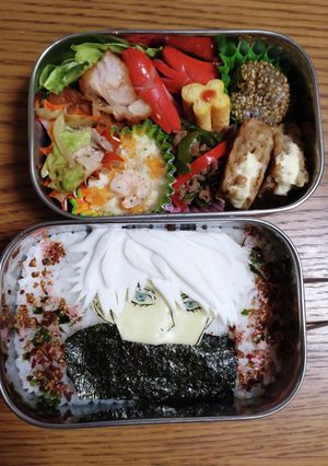 呪術廻戦 五条悟弁当2-レシピのメイン写真