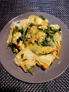 海老辣醬のふわたま豆腐炒め-レシピのメイン写真
