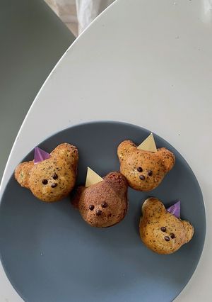混ぜるだけ！紅茶とプレーンのマドレーヌ-レシピのメイン写真
