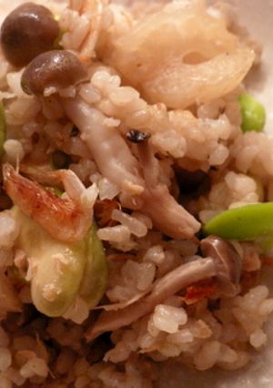 春色♪桜エビとそら豆の洋風混ぜご飯♪-レシピのメイン写真