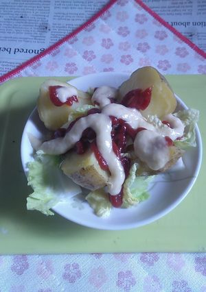レンチンで北あかりのじゃがバターV33-レシピのメイン写真