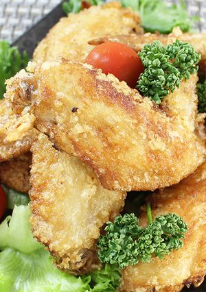 パリパリ皮が美味しい♡手羽先のから揚げ-レシピのメイン写真