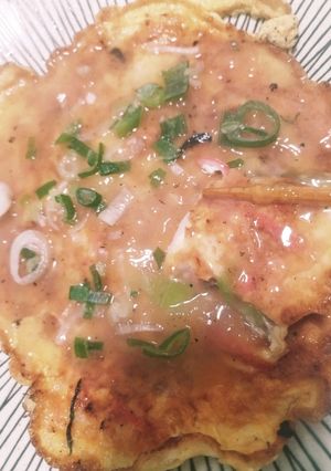 簡単カニ玉あんかけ-レシピのメイン写真