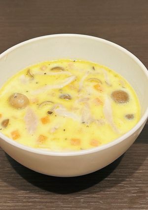 【汁物】たんぱくしっかり！コーンスープ-レシピのメイン写真