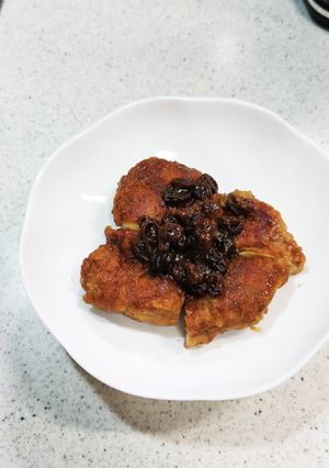 タニタ★鶏肉とレーズンの赤ワイン煮-レシピのメイン写真