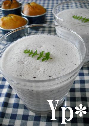 *飲むヨーグルト❀ブルーベリー❀*-レシピのメイン写真