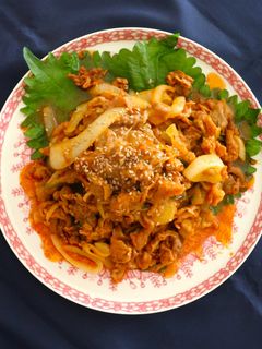 豚肉の甘辛炒め(제육볶음)-レシピのメイン写真