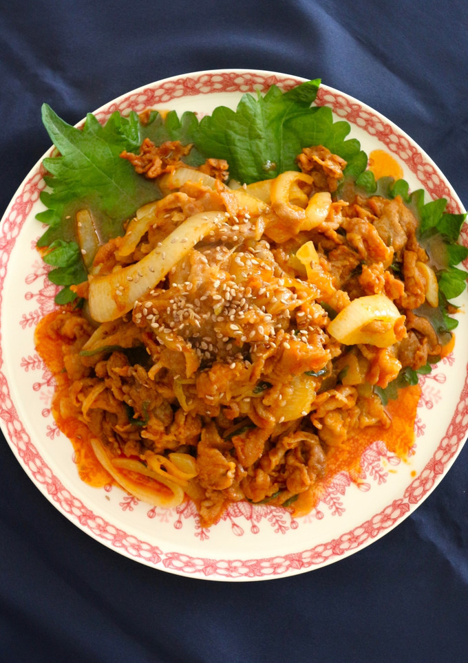 豚肉の甘辛炒め(제육볶음)-レシピのメイン写真