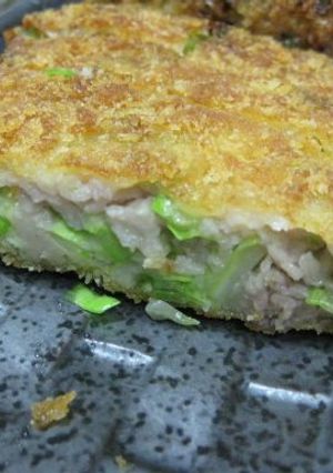 お好み焼き? 豚キャベツフライ-レシピのメイン写真