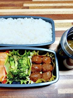 高校生男子お弁当23年12月1日-レシピのメイン写真