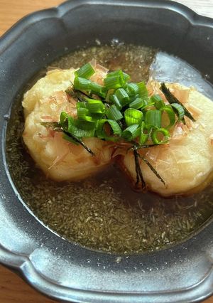 おからパウダーで！簡単揚げ出しおから餅-レシピのメイン写真