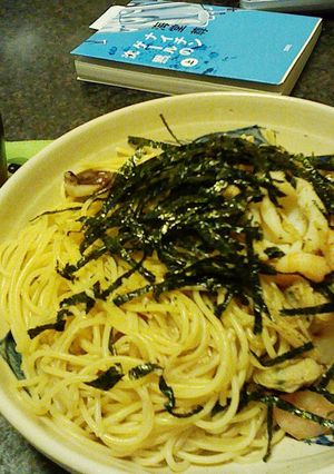 ノンオイル　和風シーフードパスタ-レシピのメイン写真