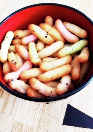 おやつの時間に!茶漬けあられ-レシピのメイン写真