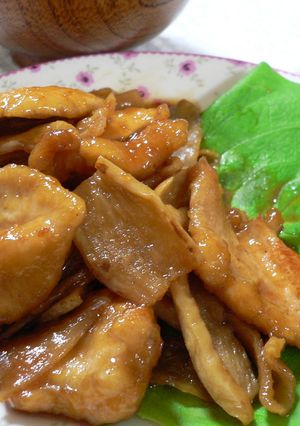 鶏ムネ肉と干し大根の甘辛炒め-レシピのメイン写真