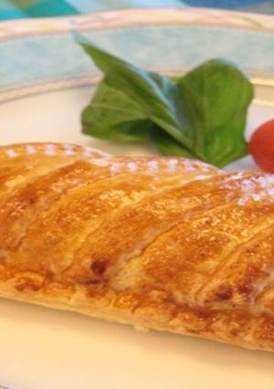 バジル風味のカニカマ・トマトフォンジュ-レシピのメイン写真
