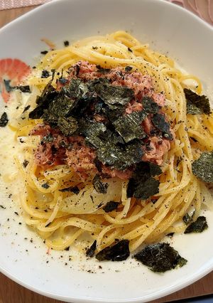 ツナのクリームスープパスタ♡簡単-レシピのメイン写真