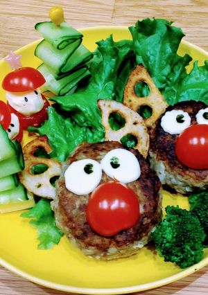 トナカイハンバーグ-レシピのメイン写真