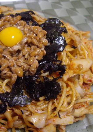 うちのキムチパスタ-レシピのメイン写真