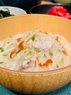 塩こうじ豆乳スープ-レシピのメイン写真