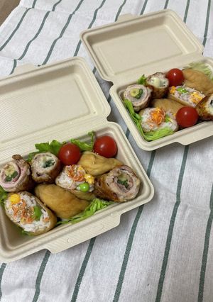 彩りいなりずし【ここから栄養士】-レシピのメイン写真