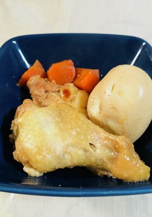 炊飯器で手羽元の煮物-レシピのメイン写真