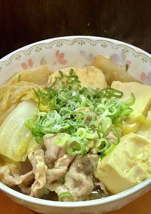 白菜と豆腐のカレー煮-レシピのメイン写真