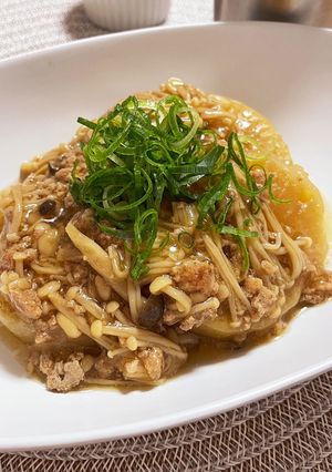 【電気圧力鍋】大根のとろっとそぼろ煮-レシピのメイン写真