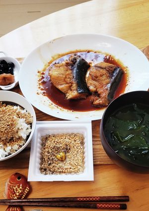 超絶簡単!レンチンのみ♪で切身魚の照り煮-レシピのメイン写真