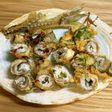 カマスの梅しそ巻き&チーズしそ巻き