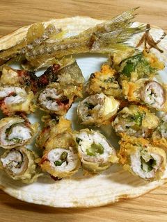 カマスの梅しそ巻き&チーズしそ巻き-レシピのメイン写真