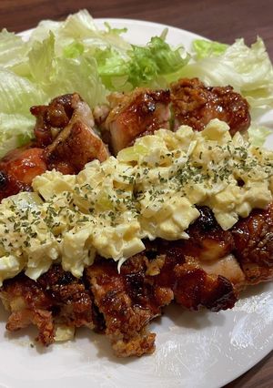 ザクザクな揚げないチキン南蛮　油不使用-レシピのメイン写真