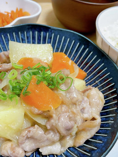 じゃがいもと豚こまの味噌バター煮-レシピのメイン写真