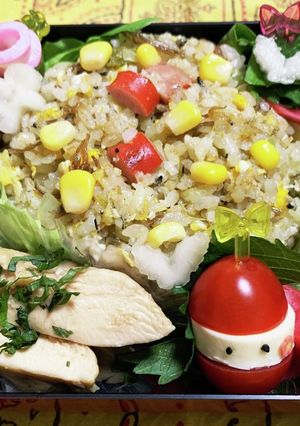 12/2 ヨッチャン☆焼飯お弁当-レシピのメイン写真