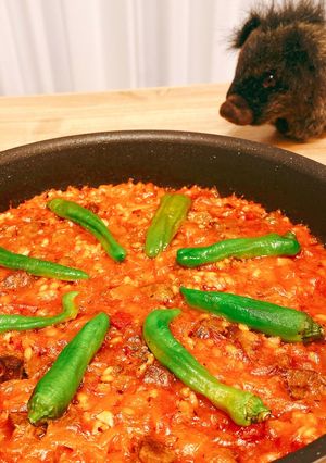 猪のパエリア-レシピのメイン写真