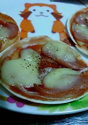 餃子の皮でピザ♪-レシピのメイン写真