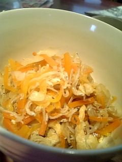切干大根の煮物 じゃこ入り-レシピのメイン写真