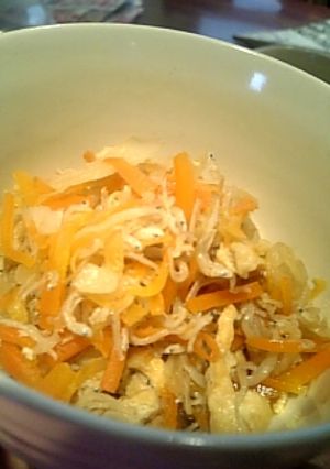 切干大根の煮物　じゃこ入り-レシピのメイン写真