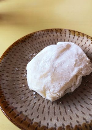 ライスペーパーでほうじ茶大福！？-レシピのメイン写真