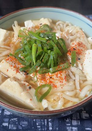 豆腐うどん-レシピのメイン写真