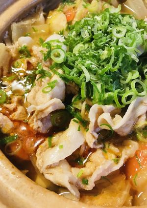 鍋の素活用●豚肉300gの白菜＆レタス鍋-レシピのメイン写真