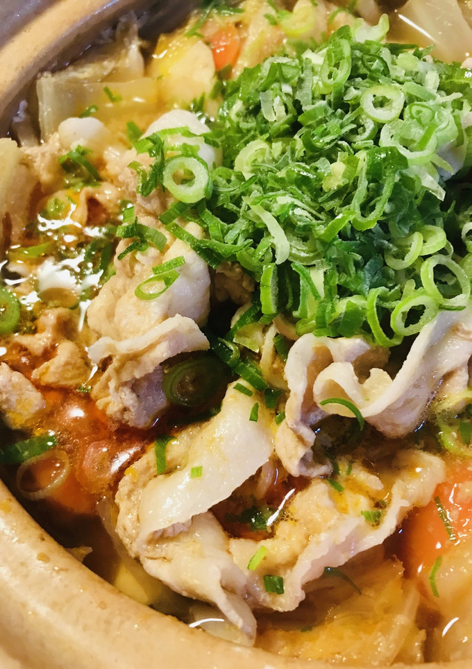 鍋の素活用●豚肉300gの白菜＆レタス鍋-レシピのメイン写真