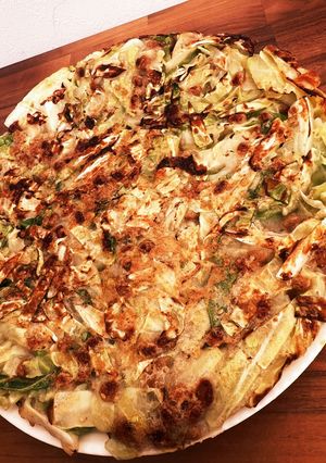 納豆大好き！キャベツ焼き-レシピのメイン写真