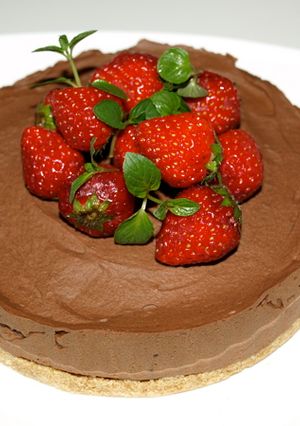 材料はたった４つのチョコレートケーキ-レシピのメイン写真