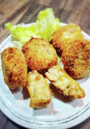 ポルチーニ茸とポテトのコロッケ-レシピのメイン写真
