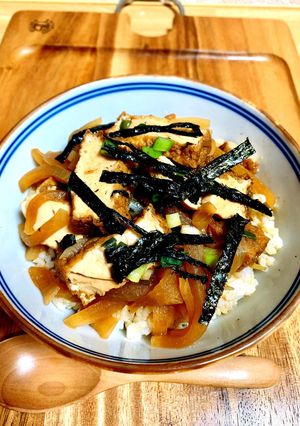 Vegan♡すき焼き風丼-レシピのメイン写真