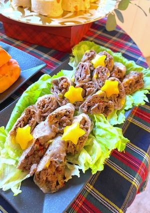 簡単で激ウマ！プルコギのライスペーパー巻-レシピのメイン写真