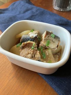 作り置きサバ缶大根煮込み レンジで簡単-レシピのメイン写真